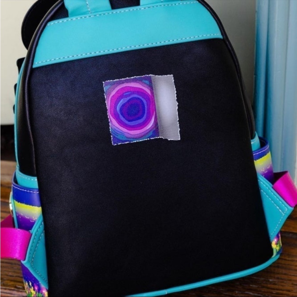 Loungefly Laika Coraline GITD Pink Palace House Mini Backpack and Wallet Set - Picture 9 of 16